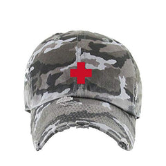 Lifeguard Vintage Baseball Cap Embroidered Cotton Adjustable Distressed Dad Hat