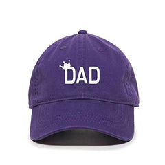 Dad Crown Dad Baseball Cap Embroidered Cotton Adjustable Dad Hat