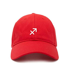 Sagittarius Zodiac Baseball Cap Embroidered Cotton Adjustable Dad Hat