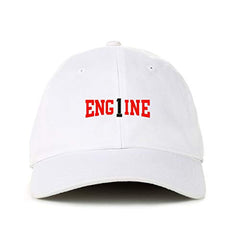 Engine 1 FD Dad Baseball Cap Embroidered Cotton Adjustable Dad Hat