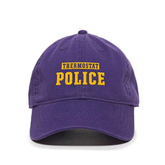 Thermostat Police Dad Baseball Cap Embroidered Cotton Adjustable Dad Hat