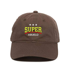 Super Abuelo Dad Baseball Cap Embroidered Cotton Adjustable Dad Hat