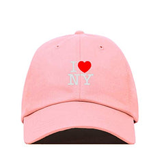 I Heart NY Dad Baseball Cap Embroidered Cotton Adjustable Dad Hat