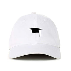 Grad Cap Baseball Cap Embroidered Cotton Adjustable Dad Hat
