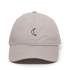 Moon Baseball Cap Embroidered Cotton Adjustable Dad Hat