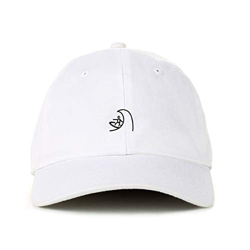 Surfer Waves Baseball Cap Embroidered Cotton Adjustable Dad Hat