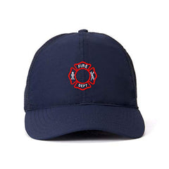 Fire Dept Dad Baseball Cap Embroidered Cotton Adjustable Dad Hat