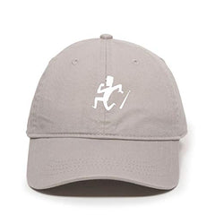 Baseball Runner Baseball Cap Embroidered Cotton Adjustable Dad Hat