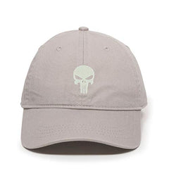Punisher Skull Baseball Cap Embroidered Cotton Adjustable Dad Hat