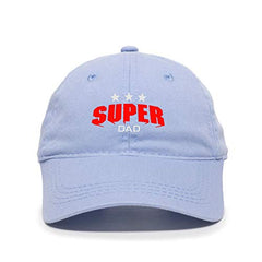 Super Dad Dad Baseball Cap Embroidered Cotton Adjustable Dad Hat