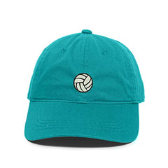 Volleyball Baseball Cap Embroidered Cotton Adjustable Dad Hat