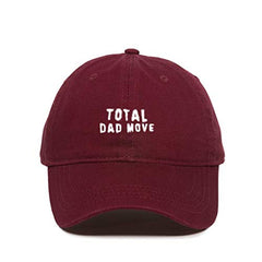 Total DAD Move Baseball Cap Embroidered Cotton Adjustable Dad Hat