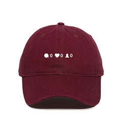 Instagram Comment Dad Baseball Cap Embroidered Cotton Adjustable Dad Hat