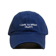 I Came to Break Hearts RiRi Baseball Cap Embroidered Cotton Adjustable Dad Hat