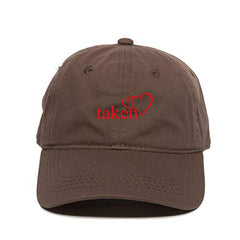 Taken Dad Baseball Cap Embroidered Cotton Adjustable Dad Hat