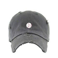 Baseball Vintage Baseball Cap Embroidered Cotton Adjustable Distressed Dad Hat