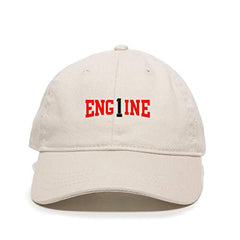 Engine 1 FD Dad Baseball Cap Embroidered Cotton Adjustable Dad Hat