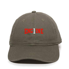 Engine 1 FD Dad Baseball Cap Embroidered Cotton Adjustable Dad Hat