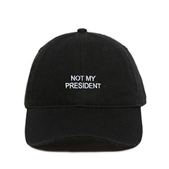 Not My President Baseball Cap Embroidered Cotton Adjustable Dad Hat