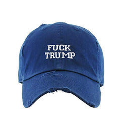 FCK Trump Vintage Baseball Cap Embroidered Cotton Adjustable Distressed Dad Hat