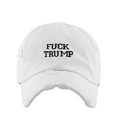 FCK Trump Vintage Baseball Cap Embroidered Cotton Adjustable Distressed Dad Hat