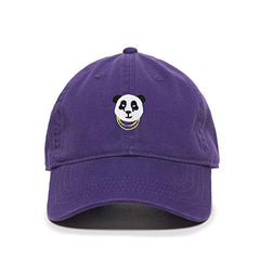 Panda Chains Baseball Cap Embroidered Cotton Adjustable Dad Hat