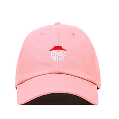 Pizza Slut Dad Baseball Cap Embroidered Cotton Adjustable Dad Hat