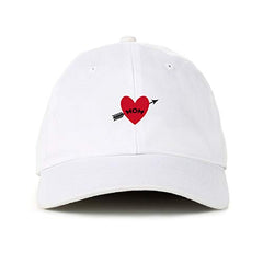 Mom Arrow Baseball Cap Embroidered Cotton Adjustable Dad Hat