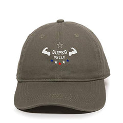 Super Uncle Dad Baseball Cap Embroidered Cotton Adjustable Dad Hat