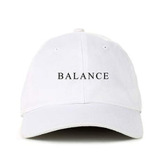 Balance Dad Baseball Cap Embroidered Cotton Adjustable Dad Hat
