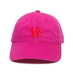 Love Dad Baseball Cap Embroidered Cotton Adjustable Dad Hat