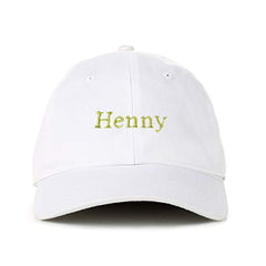 Henny Drink Alcohol Baseball Cap Embroidered Cotton Adjustable Dad Hat