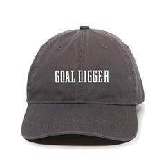 Goal Digger Dad Baseball Cap Embroidered Cotton Adjustable Dad Hat