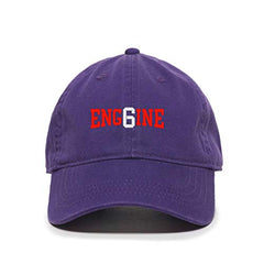 Engine 6 FD Dad Baseball Cap Embroidered Cotton Adjustable Dad Hat