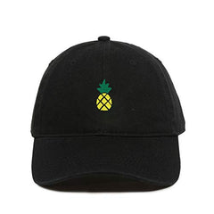 Pineapple Baseball Cap Embroidered Cotton Adjustable Dad Hat