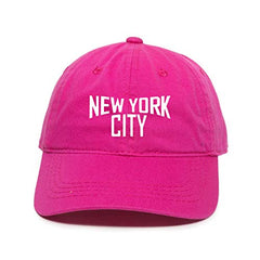 New York City Dad Baseball Cap Embroidered Cotton Adjustable Dad Hat