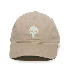Punisher Skull Baseball Cap Embroidered Cotton Adjustable Dad Hat