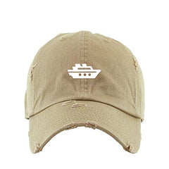 Cruise Ship Vintage Baseball Cap Embroidered Cotton Adjustable Distressed Dad Hat