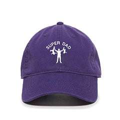 Funny Super Dad Dad Baseball Cap Embroidered Cotton Adjustable Dad Hat