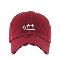 Pineapple Vintage Baseball Cap Embroidered Cotton Adjustable Distressed Dad Hat