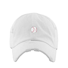 Baseball Vintage Baseball Cap Embroidered Cotton Adjustable Distressed Dad Hat