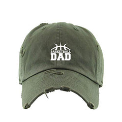 Basketball DAD Dad Vintage Baseball Cap Embroidered Cotton Adjustable Distressed Dad Hat