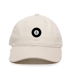 Billiards Baseball Cap Embroidered Cotton Adjustable Dad Hat