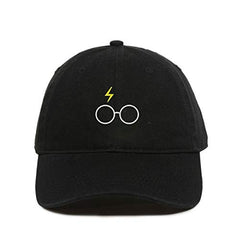 Harry Glasses Baseball Cap Embroidered Cotton Adjustable Dad Hat
