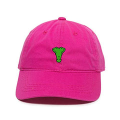 Alligator Baseball Cap Embroidered Cotton Adjustable Dad Hat
