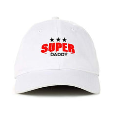 Super Daddy Dad Baseball Cap Embroidered Cotton Adjustable Dad Hat