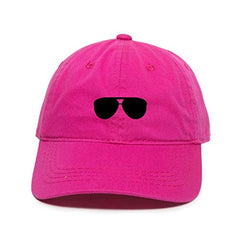 Aviator Baseball Cap Embroidered Cotton Adjustable Dad Hat