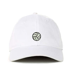 Volleyball Baseball Cap Embroidered Cotton Adjustable Dad Hat