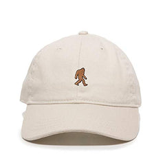 Big Foot Baseball Cap Embroidered Cotton Adjustable Dad Hat
