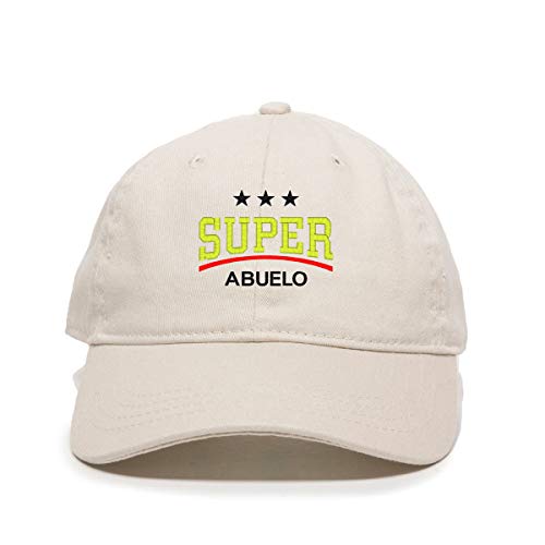 Super Abuelo Dad Baseball Cap Embroidered Cotton Adjustable Dad Hat